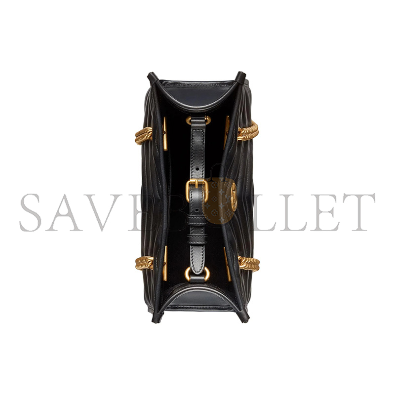 GUCCI GG MARMONT LEATHER TOTE BAG 779727 (26.5*18.5*12.5cm)